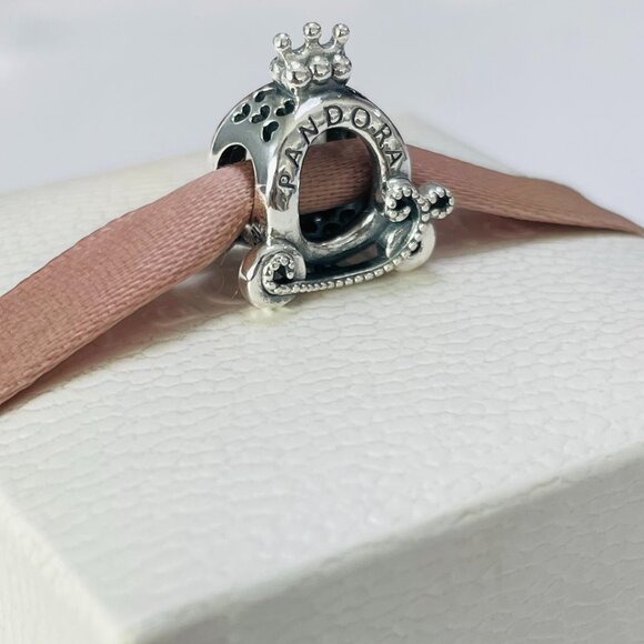 New Authentic Pandora Charms 925 Ale Sterling Silver Crown O Pandora Bracelet - Picture 2 of 4